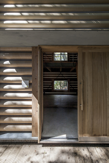 Yakushima Takatsuka Lodge by Shigeru Ban Architects