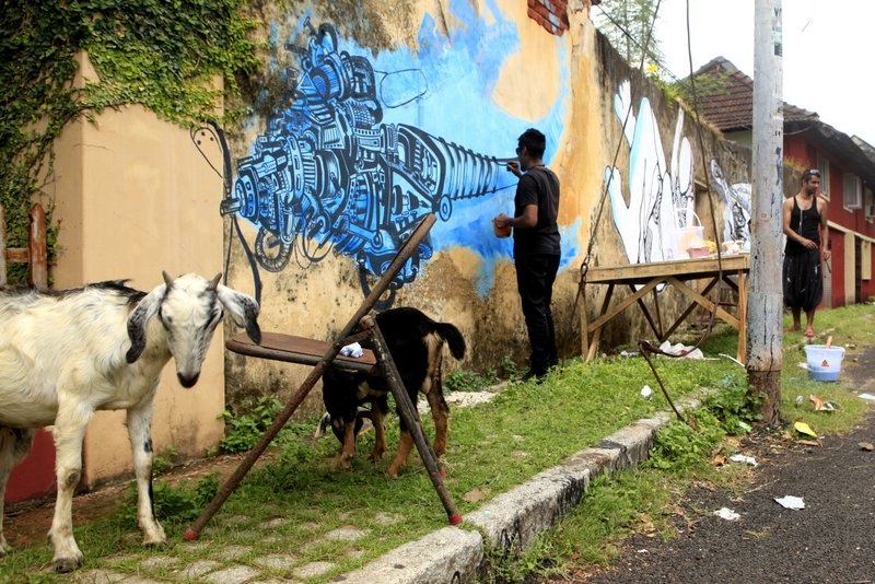 Yantra at The Kochi-Muziris Biennale